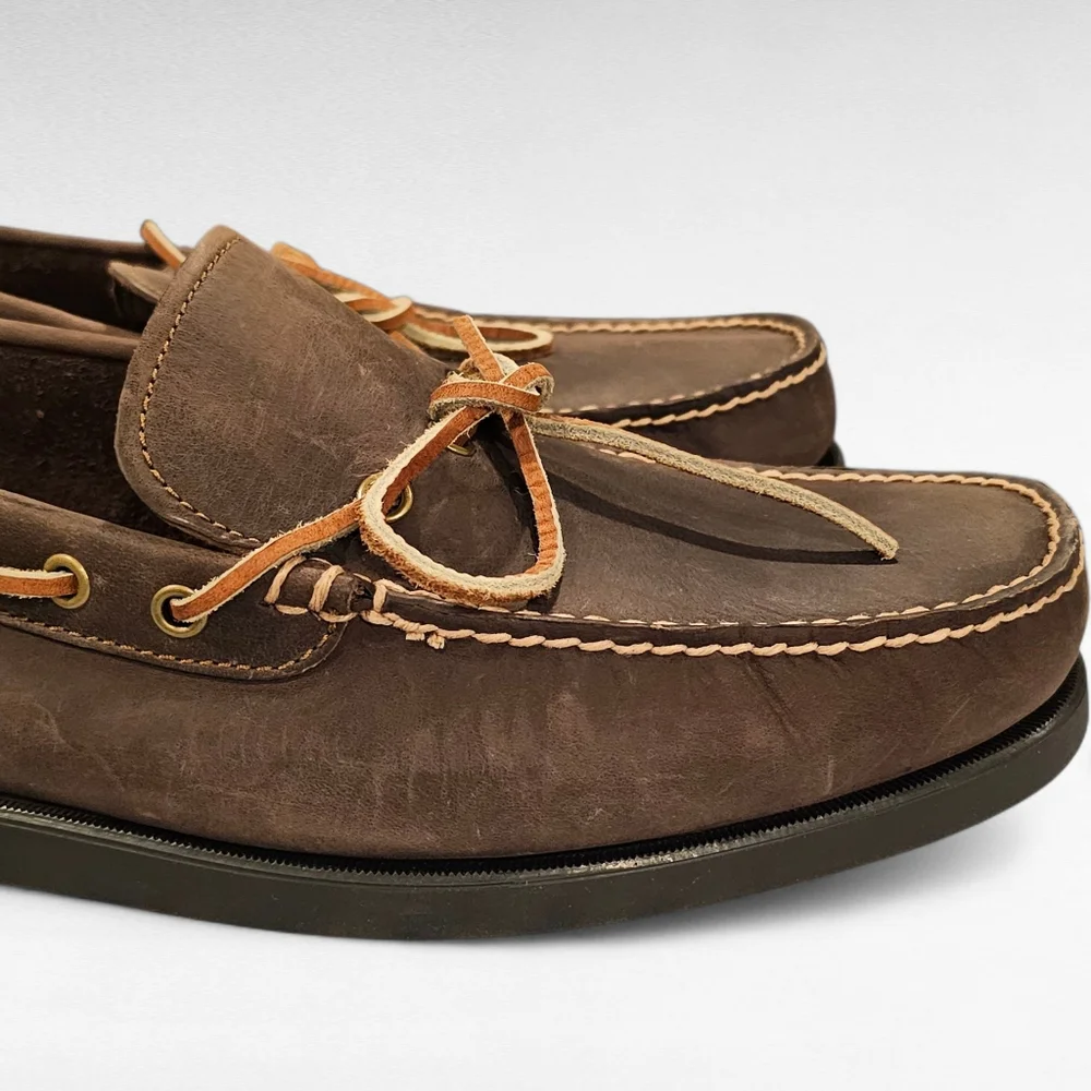 Eastland Yarmouth Men's Leather Boat Shoes 7766-17D Size 15D